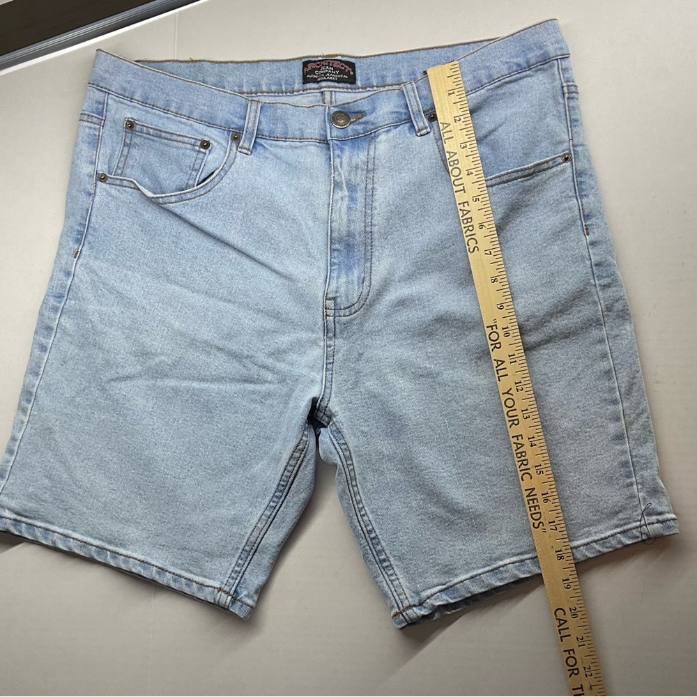 Light Blue Denim Men's Shorts Architect the brand size 36